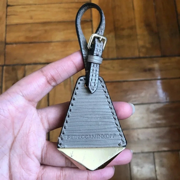 Rebecca Minkoff leather purse charm - Picture 1 of 3